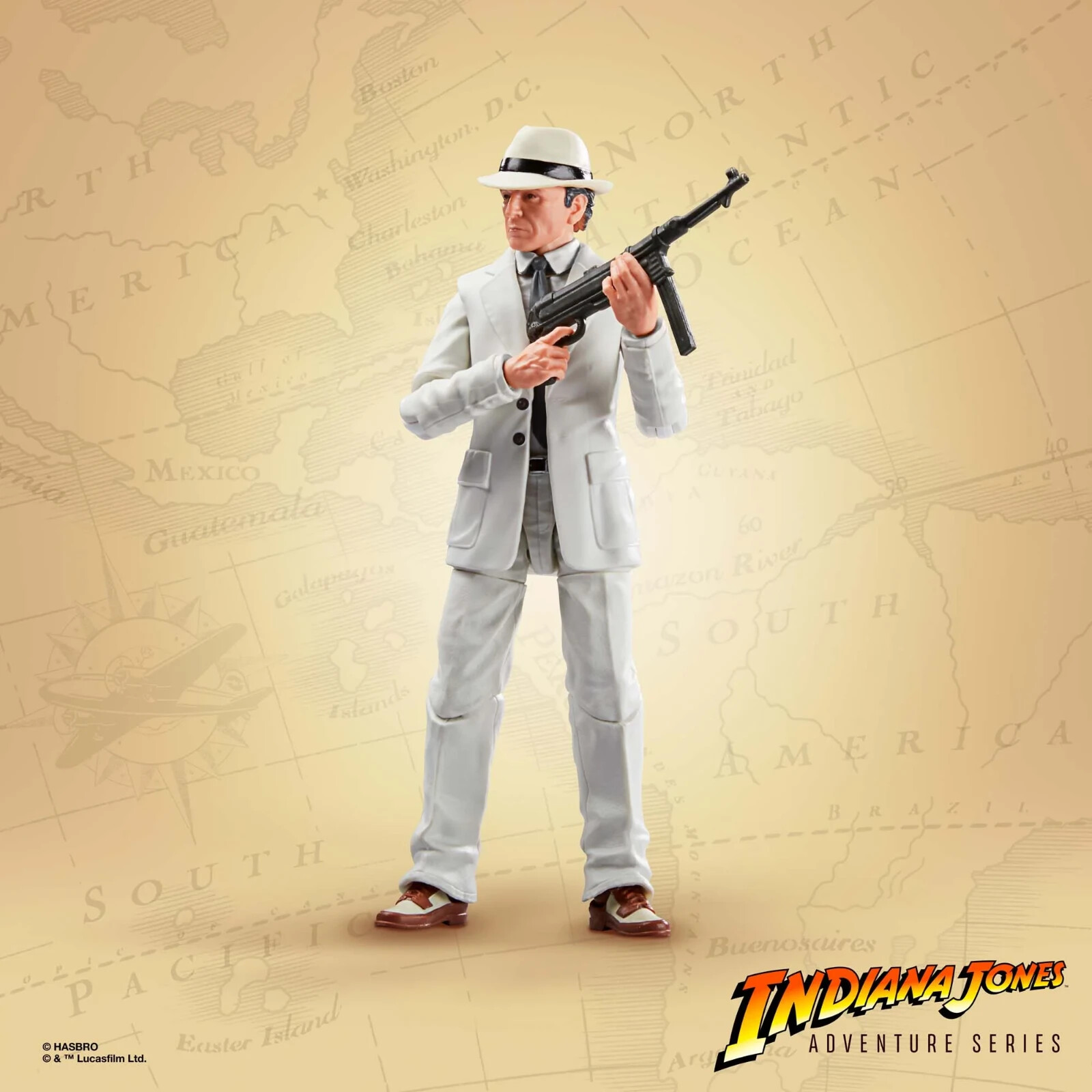 Indiana Jones Adventure Series René Belloq Ark Showdown 6″ Figure – LOOSE