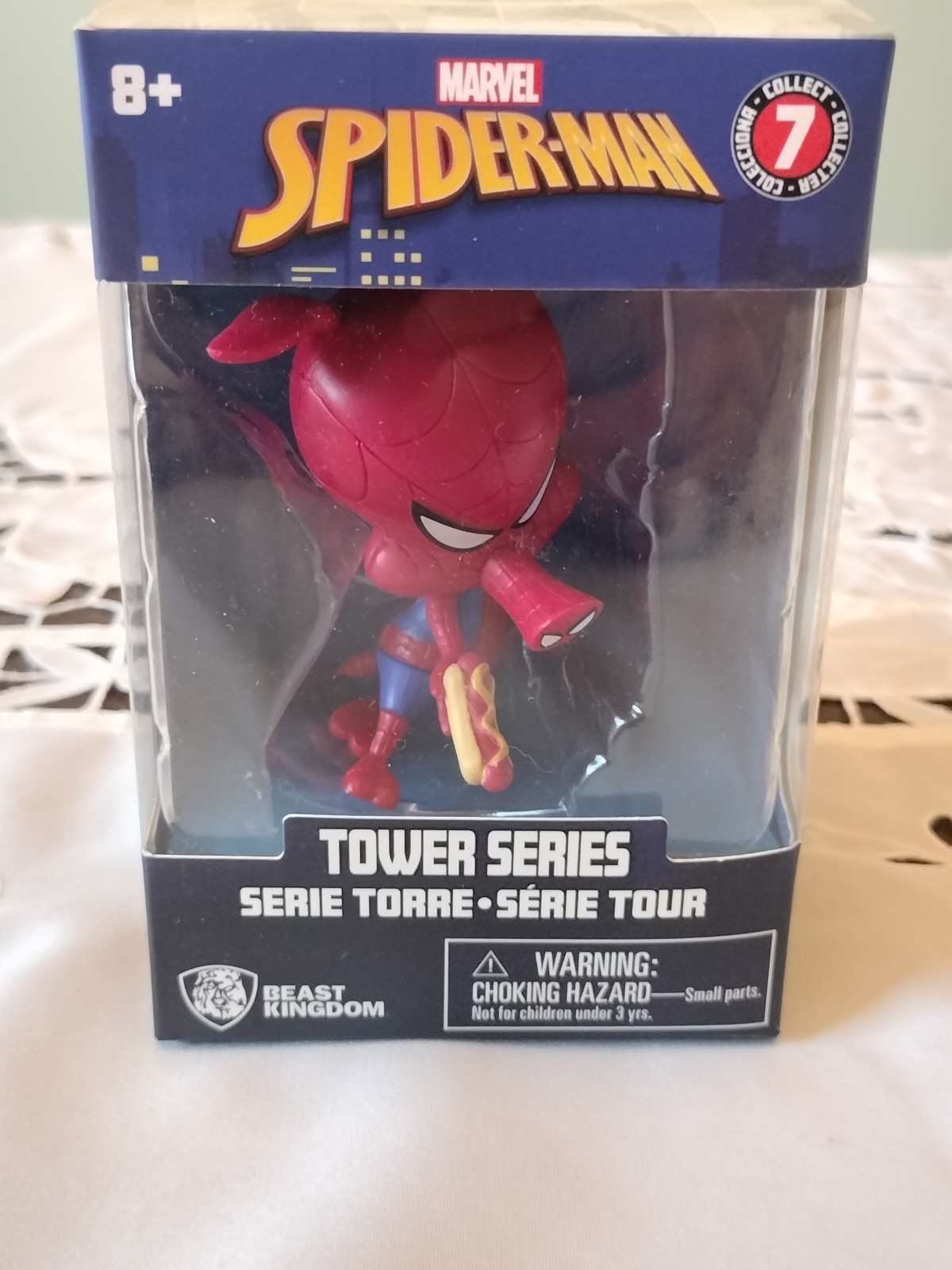 YuMe Marvel Spider-Man Tower Series Spider-Ham RARE Hidden Chase Figure #7 NEW