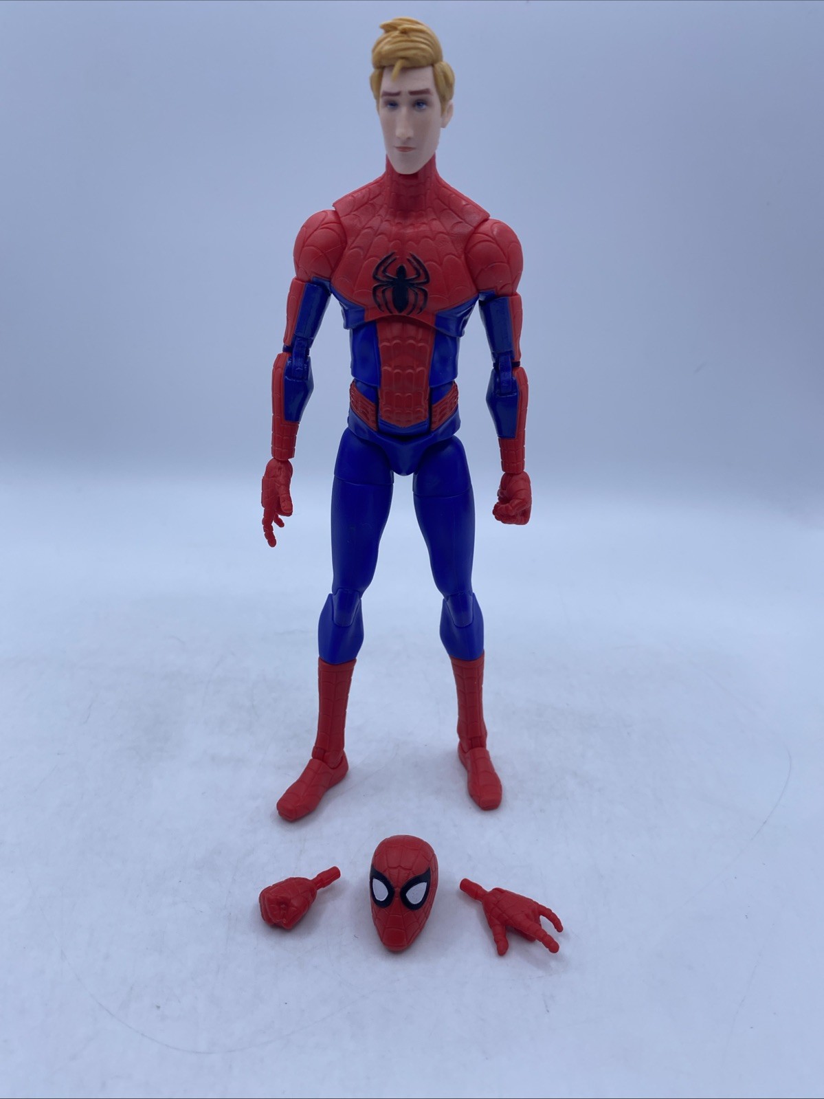 Marvel Legends Peter Parker Spider-Man: Into The Spider-Verse 6” Figure Across