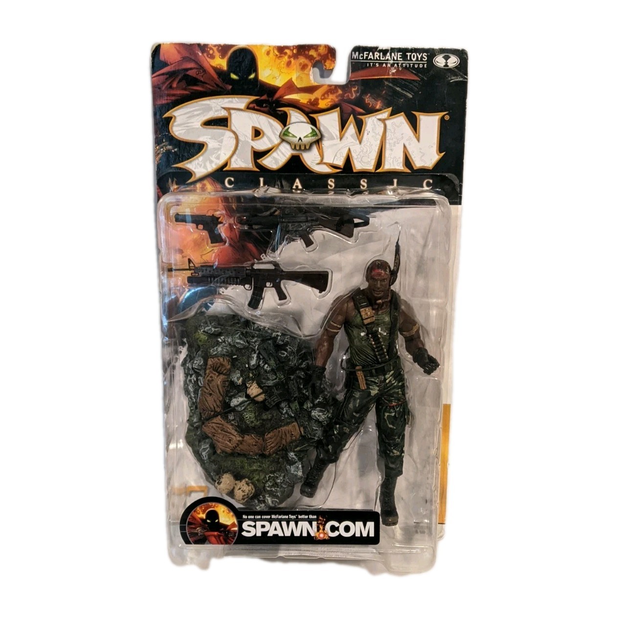 Spawn Classic Al Simmons Ultra Figure 2000 McFarlane Toys MOC Vintage Series 17