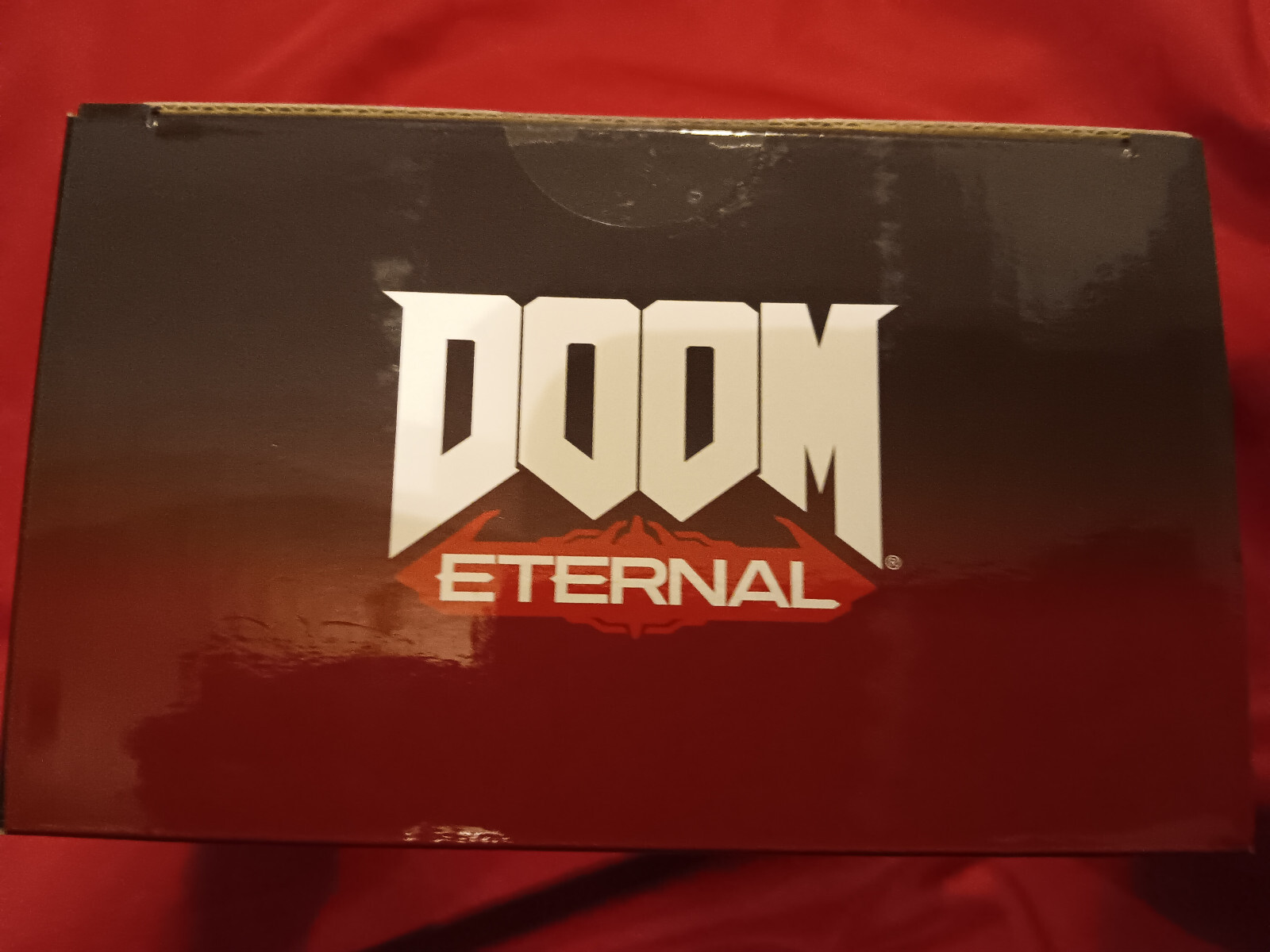 Doom Eternal Mini Gladiator Figure Sticker Collectible Polyresin Figurine Statue