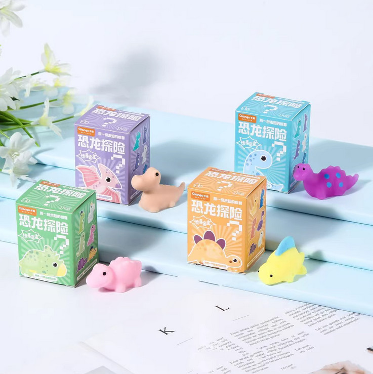 Squishy Dinosaur Adventure Random Box Kids Toys Decompression Vent Squeeze