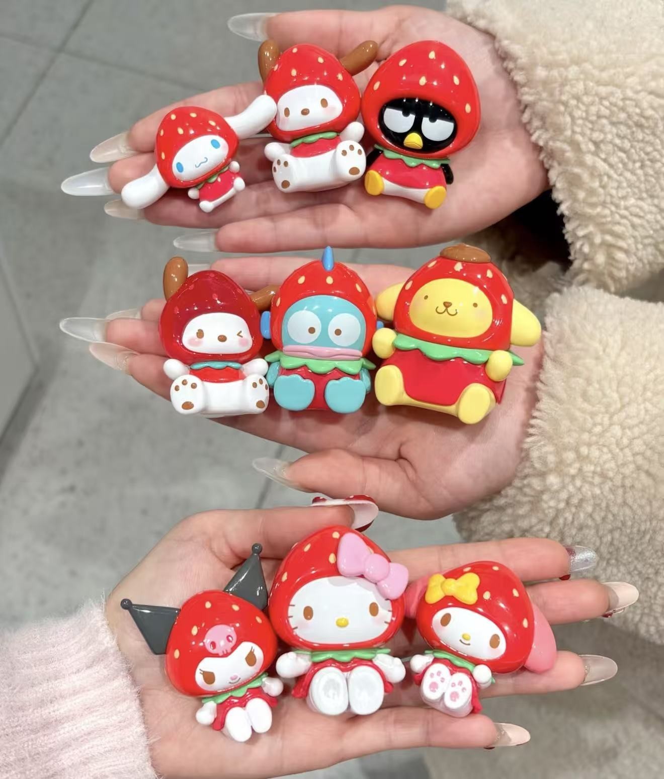 Toptoy Sanrio Characters Strawberry Candy Series Confirmed Blind Box Figurine