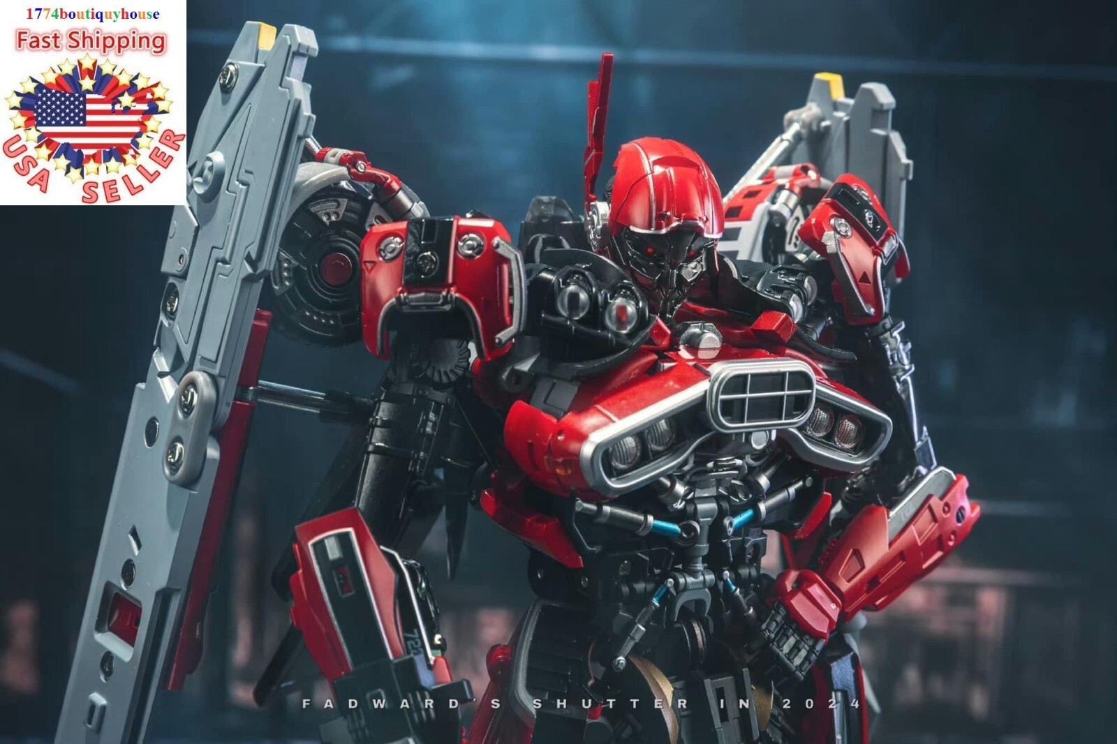 NEW BOX Metagate G-05 Red Fantasy Shatter Movie Version Transformer Autobot USA