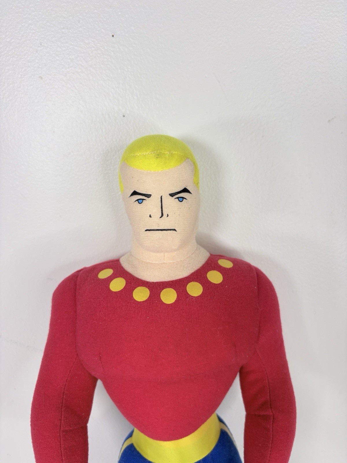Flash Gordon Plush Toy Factory 2003 16” Science Fiction Hero DC Comics