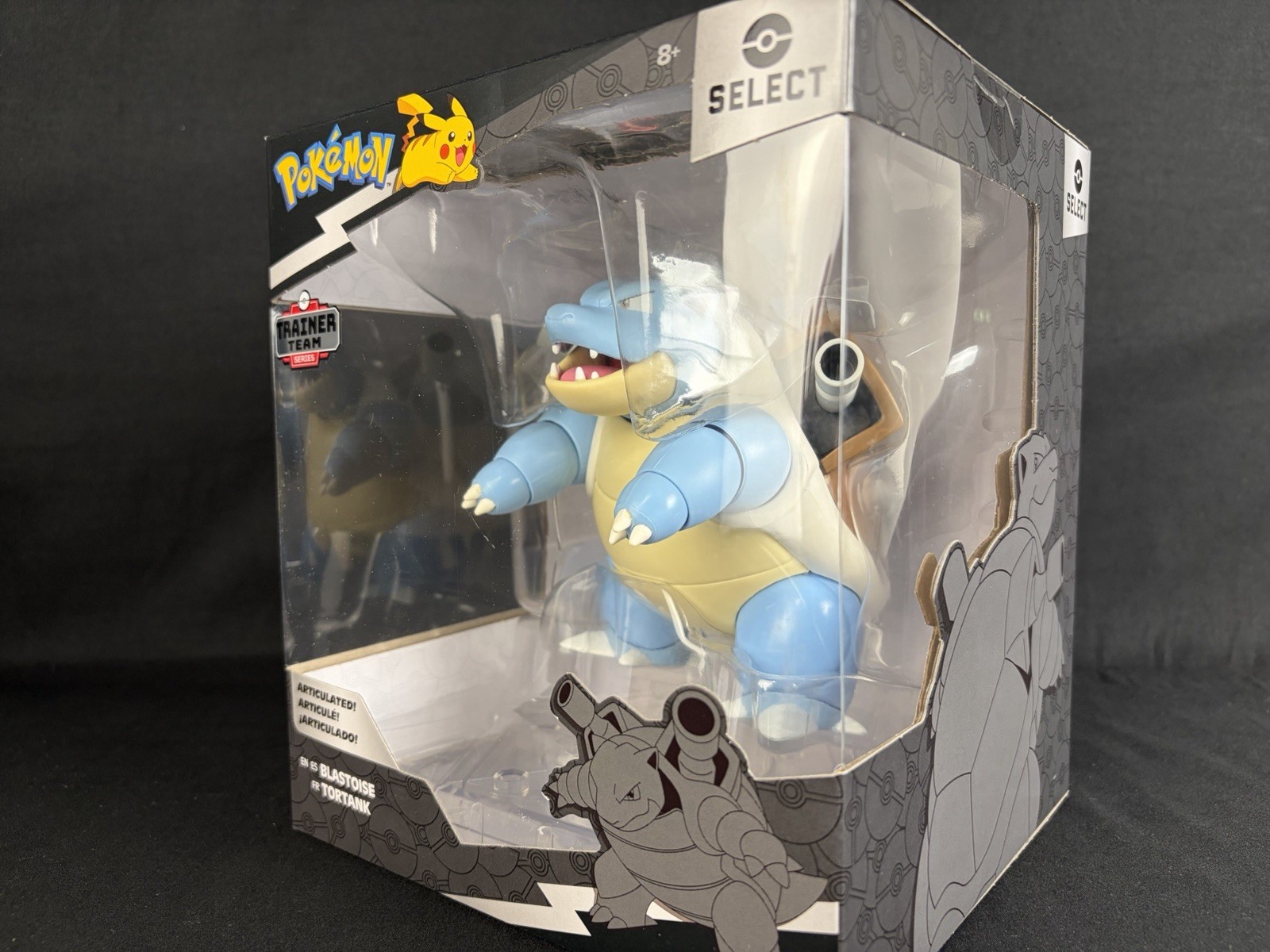 Pokemon Select Trainer Team BLASTOISE 6″ Figure Series 12 Jazwares New
