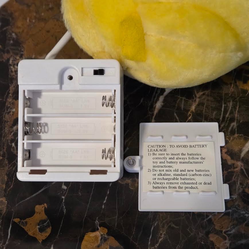 Electronic PIKACHU I Choose You Plush w/Light-Up Cheeks Moving Ears Mouth TESTED