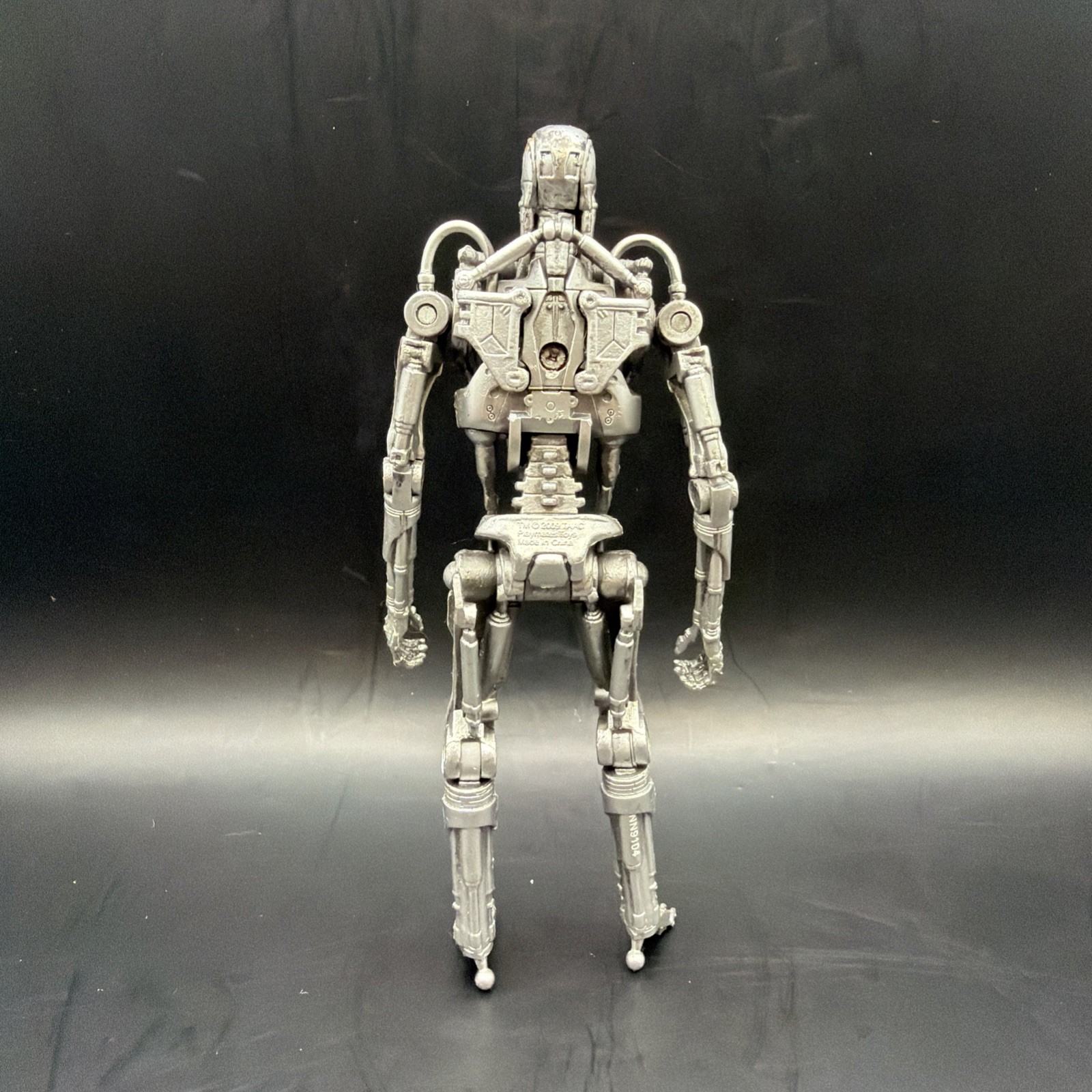 Terminator Endoskelton T-800 6” Action Figure 2009 Playmates Toy W/ Light Piping