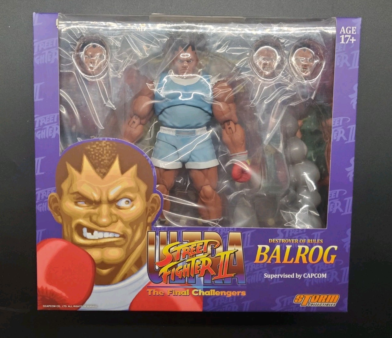Storm Collectibles Ultra Street Fighter II “Balrog” 1:12 Action Figure NEW 2022