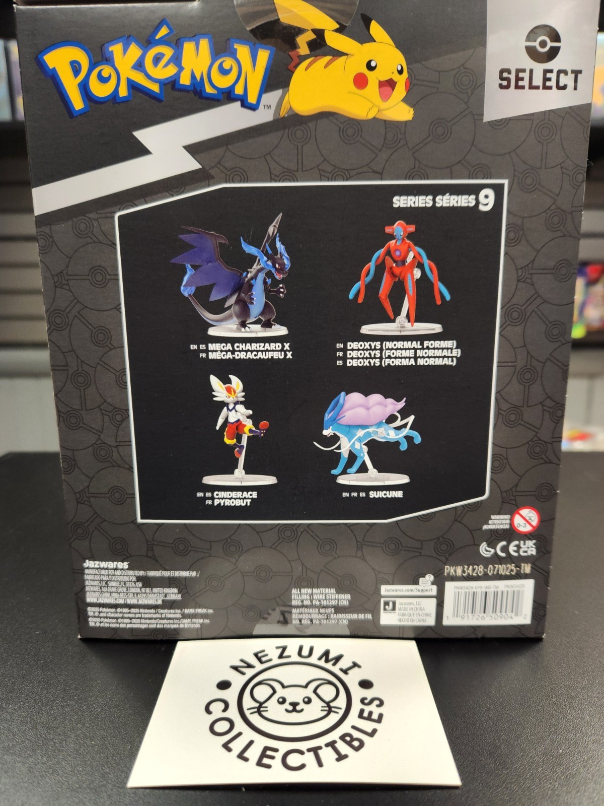 Pokémon Select 6″ Articulated Mega Charizard X & Y Figure