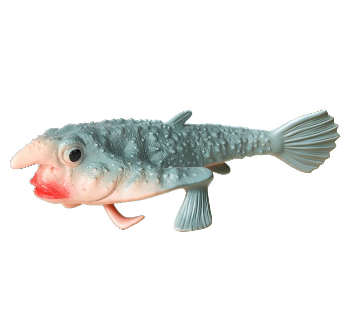 Batfish Toy Action Figure Small Animal Figurine Doll Gift for Kids