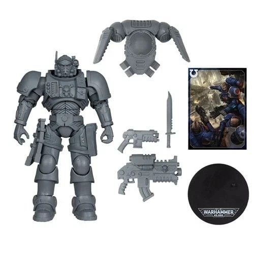 4x McFarlane Warhammer 40,000: Captain Cyrus Elite, Blood Angel, Ultra Marines