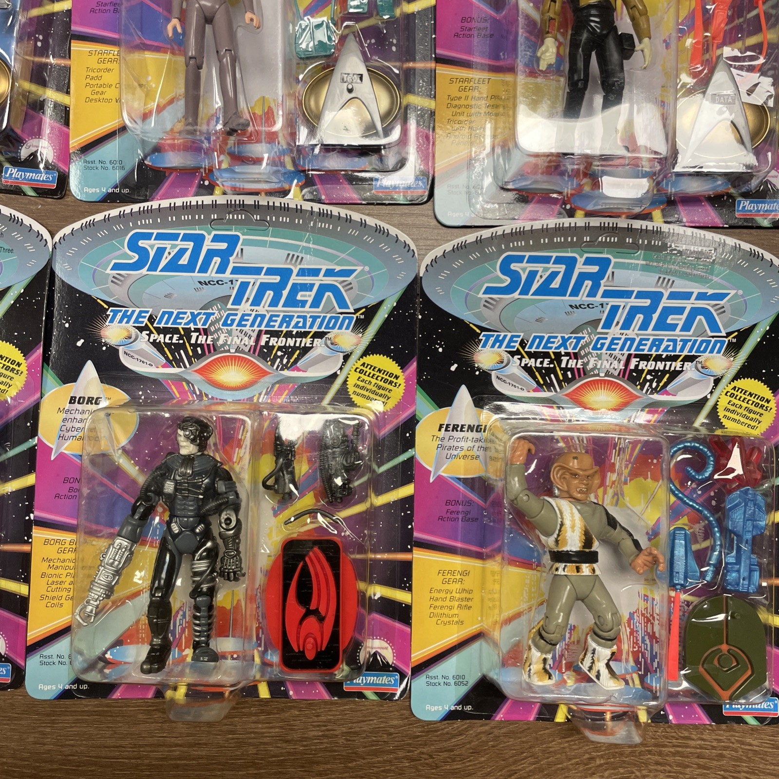 Complete Unopened STAR TREK The Next Generation Final Frontier Set Playmates