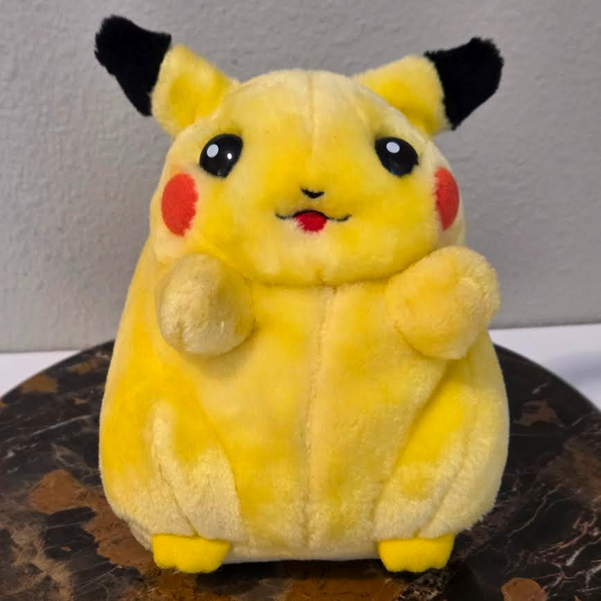 Electronic PIKACHU I Choose You Plush w/Light-Up Cheeks Moving Ears Mouth TESTED