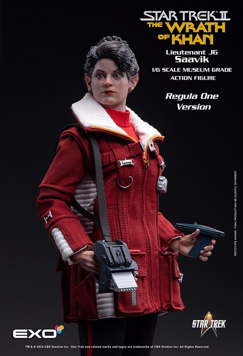 EXO-6 Lt. Saavik Star Trek The Wrath of Khan 1/6 Figure Regula One NEW SEALED