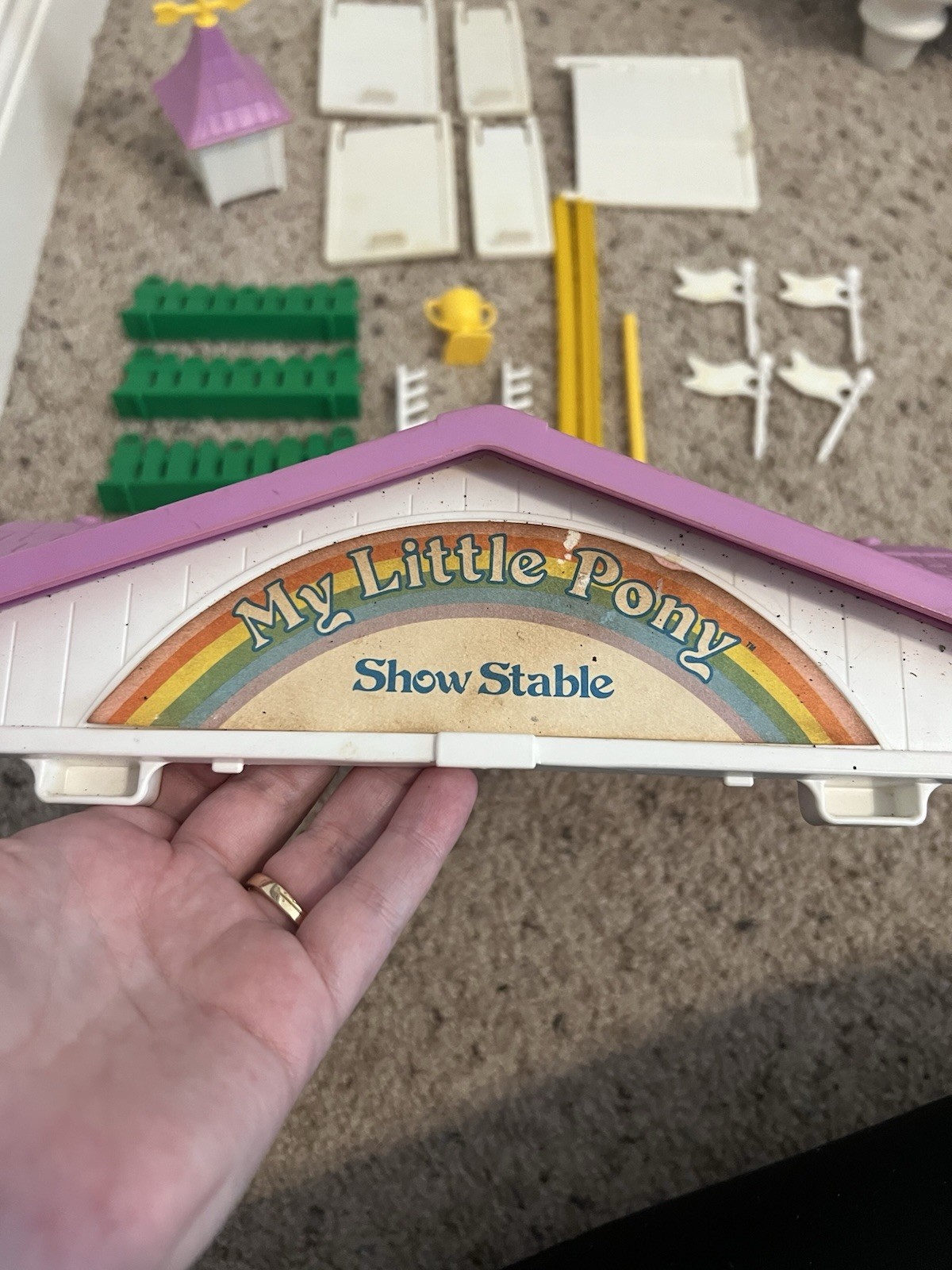 My Little Pony G1 Show Stable Parts Accessories As Is Lot Vintage