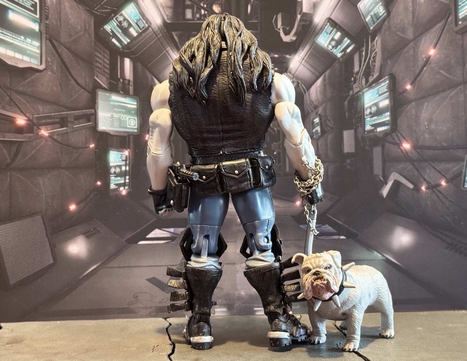 DC Universe Classics Lobo Action Figure with Dawg 2008 SDCC Exclusive Complete