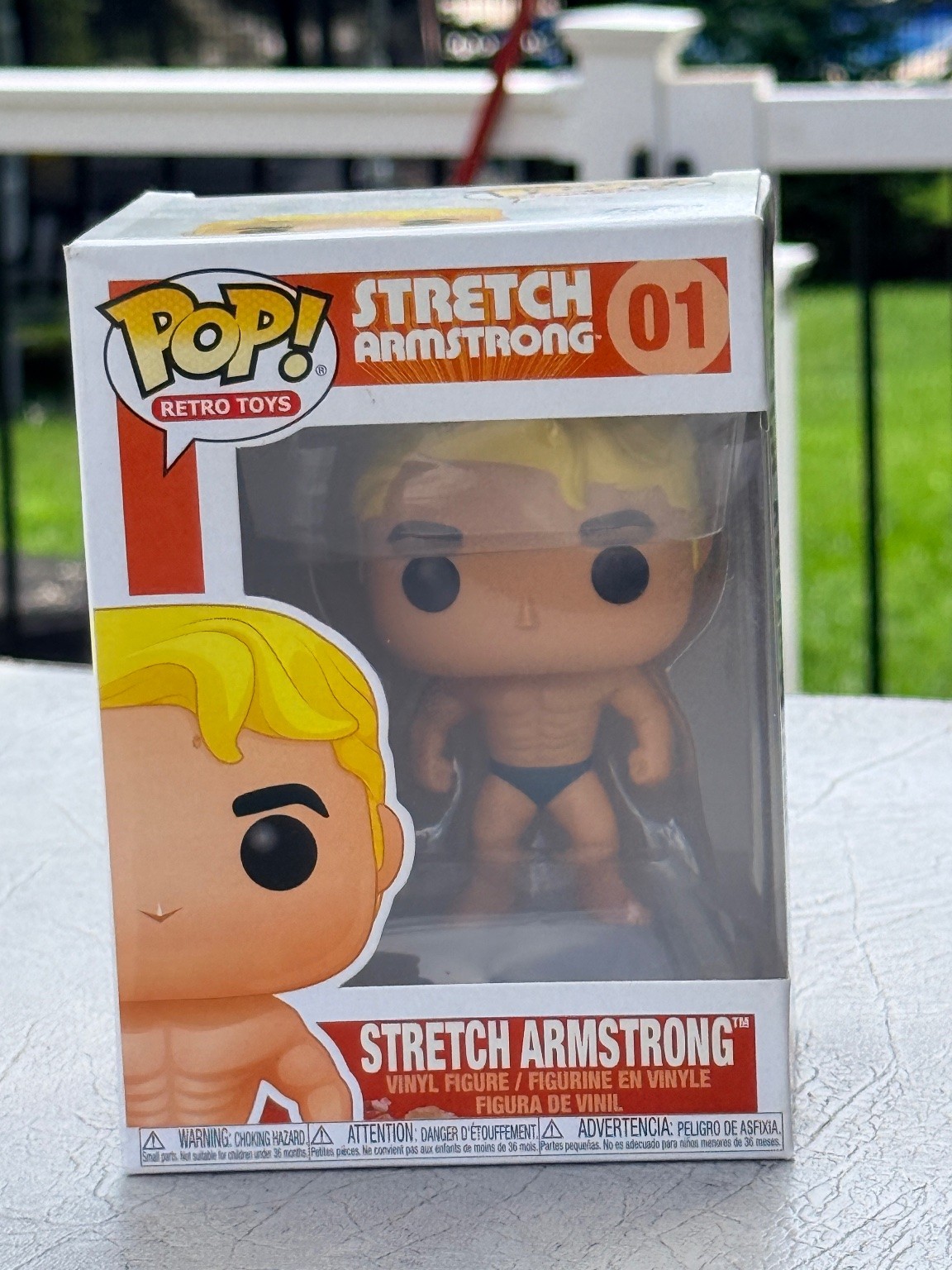 Funko Pop! Stretch Armstrong Retro Toys 01 Vinyl Figure Stretch-O-Graph