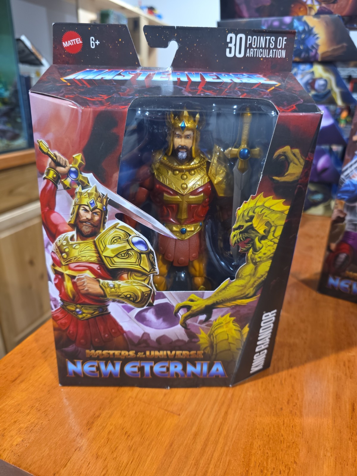 MASTERS OF THE UNIVERSE MASTERVERSE NEW ETERNIA RAM MAN DELUXE ACTION FIGURE LOT