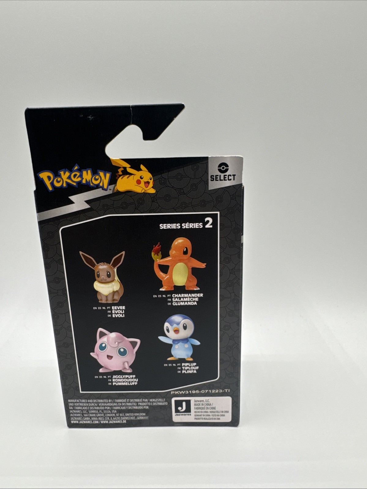 Pokemon Select JIGGLYPUFF – Metallic Action Figure Nintendo Series 2 – NEW