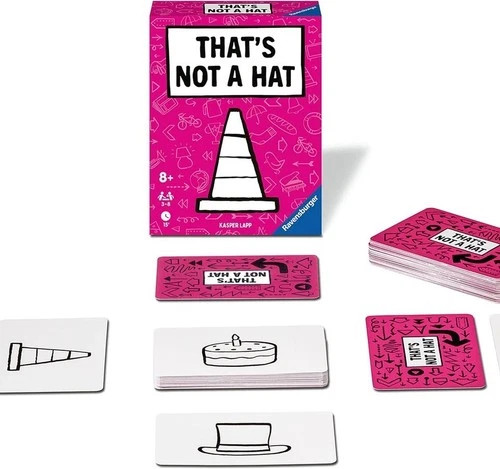That’s Not A Hat-Fun Bluffing & Memory Party Game for All Ages Components