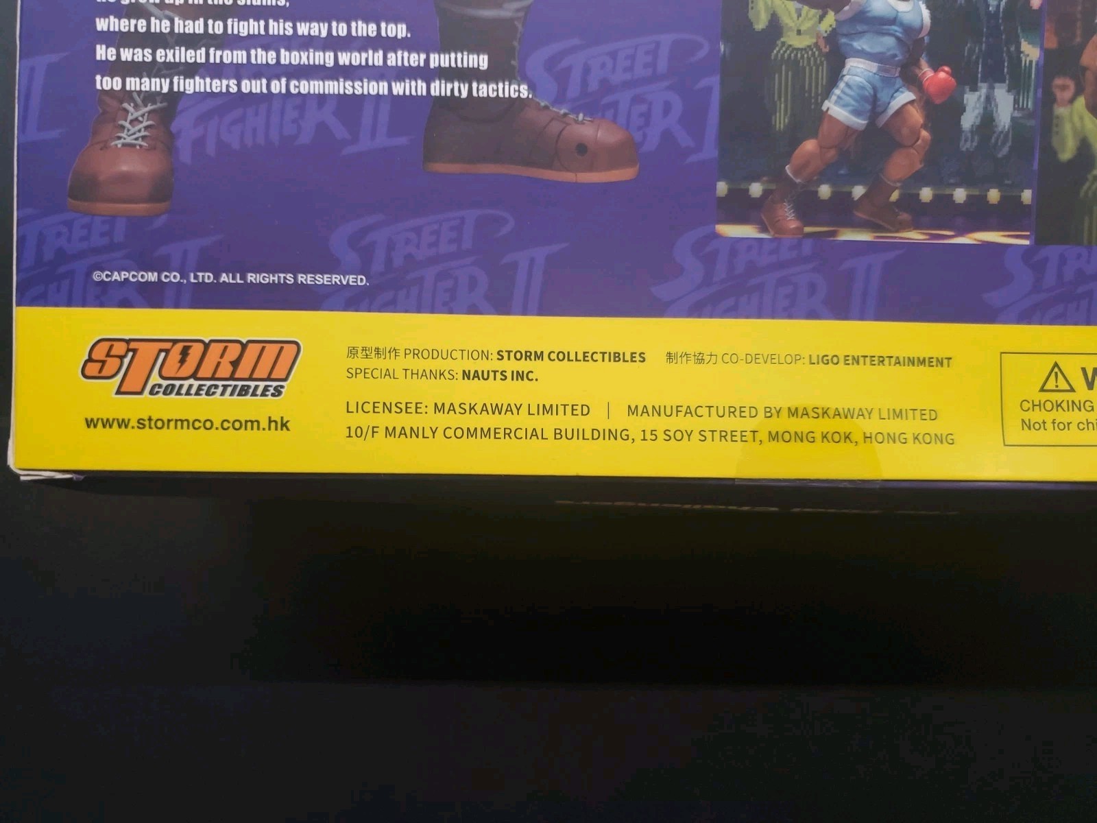 Storm Collectibles Ultra Street Fighter II “Balrog” 1:12 Action Figure NEW 2022