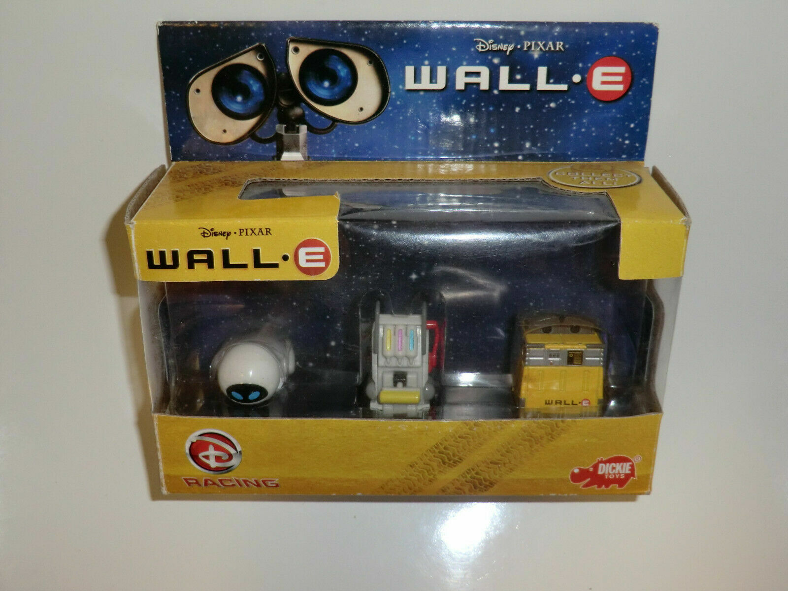 ThinkWay Toys Disney PIXAR WALL-E EVE PAINTBOT ROBOT PACK NEW FREE SHIPPING