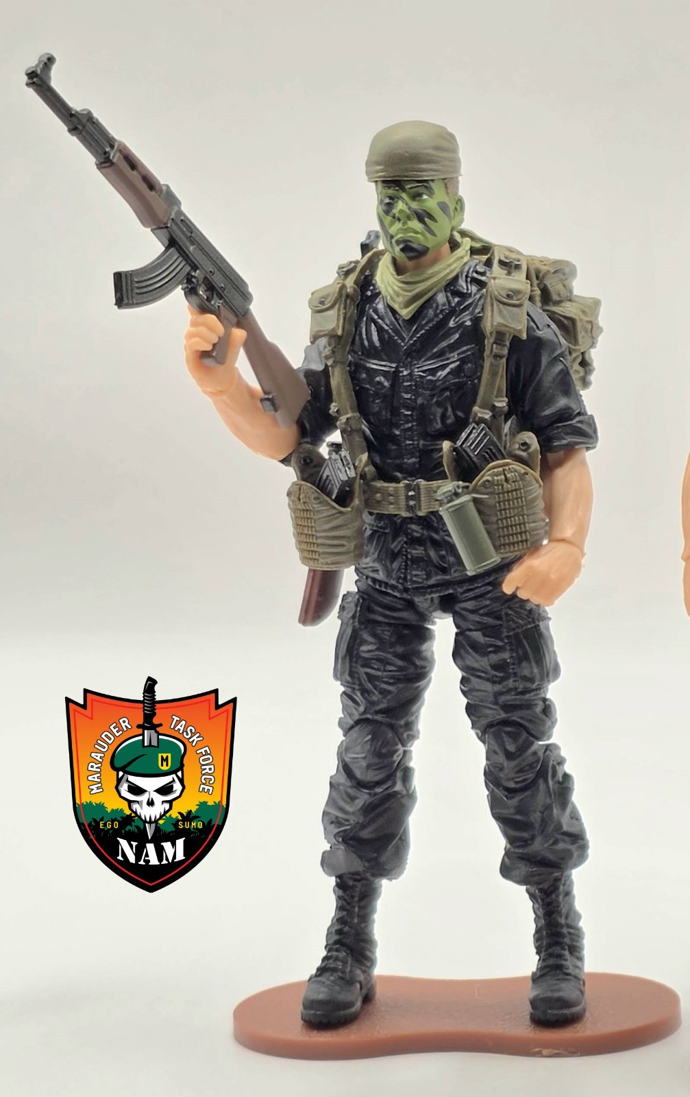 VIETNAM MACV-SOG SPECIAL OPERATOR – Marauder GR 1:18 Scale 4″ GI Joe Type Figure