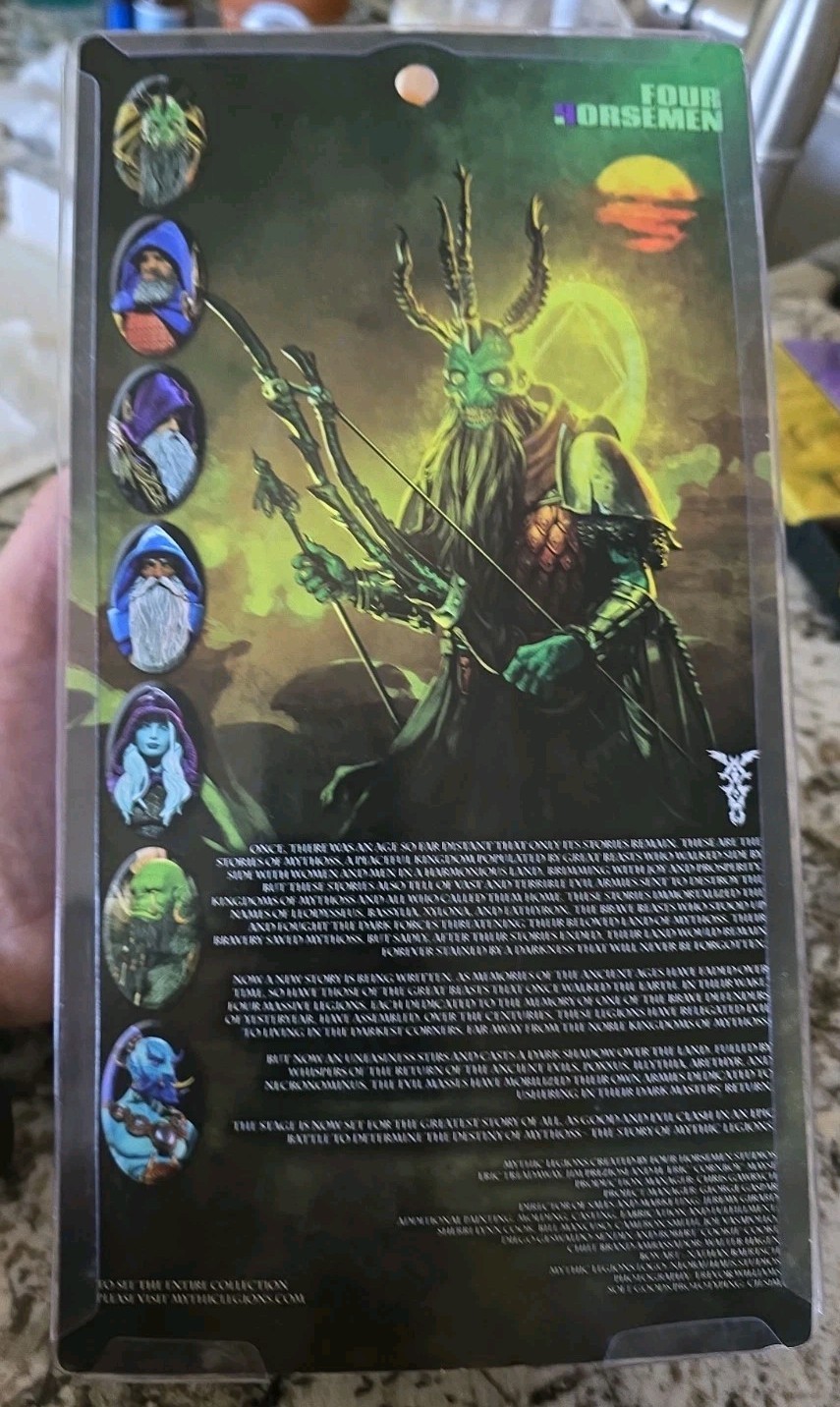 Four Horseman Mythic Legions 6″ Vorgus Vermillius II Standard Release New 2023