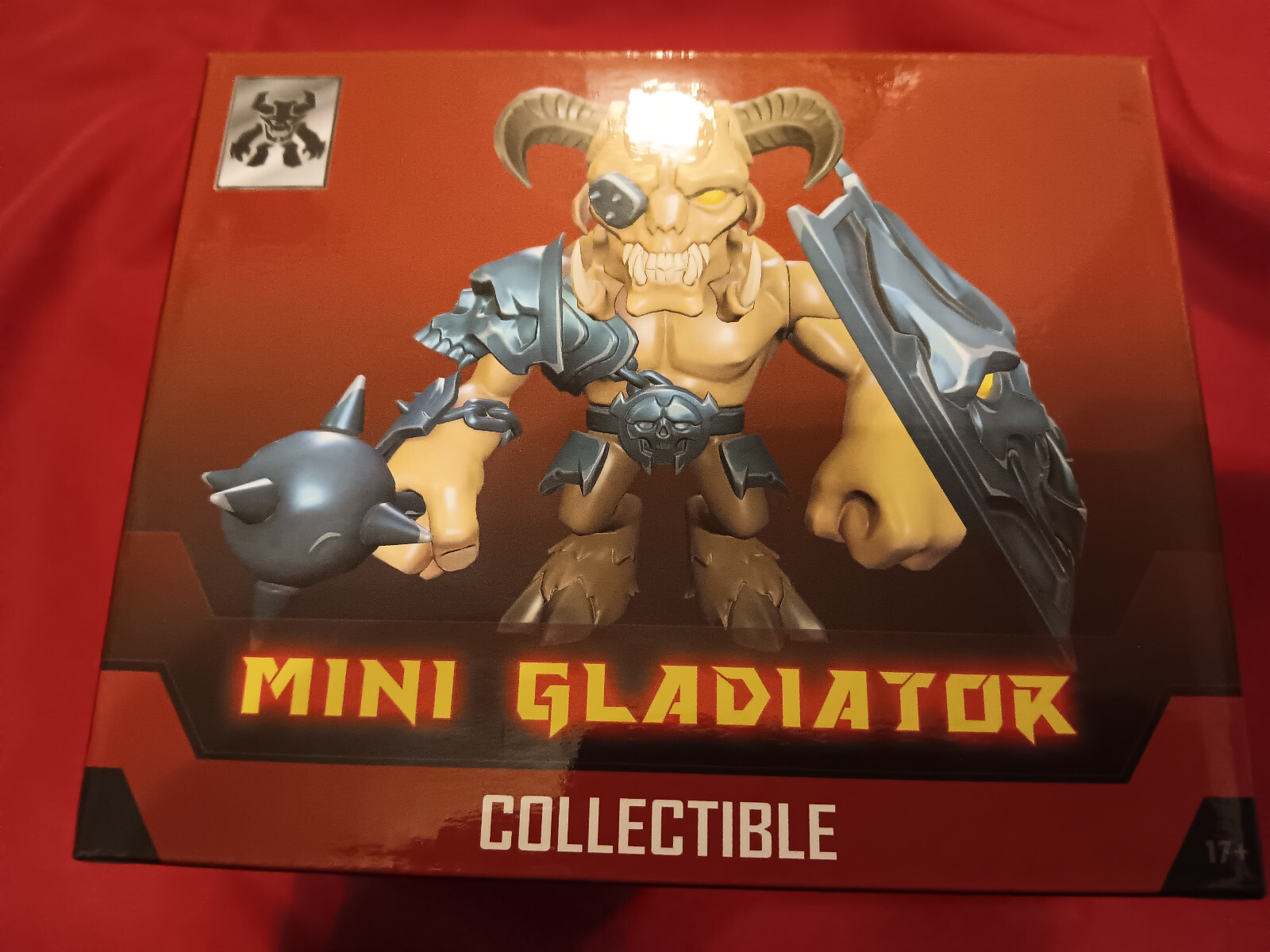 Doom Eternal Mini Gladiator Figure Sticker Collectible Polyresin Figurine Statue