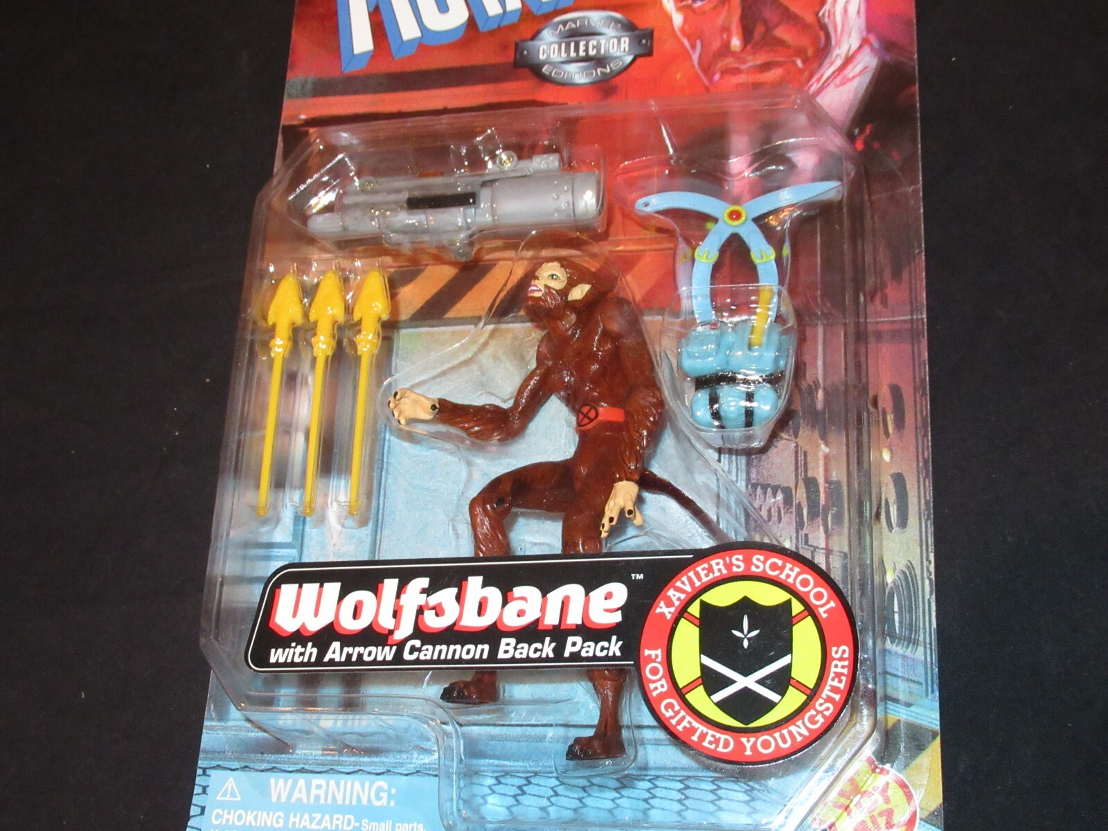 Vintage X-Men The New Mutants Wolfsbane Action Figure Toy Biz NEW Sealed