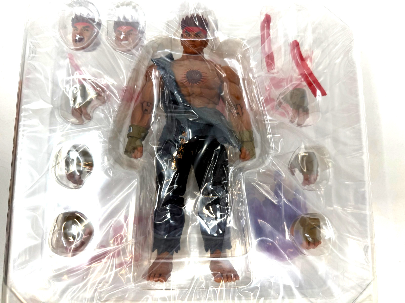 Storm Collectibles Street Fighter IV Evil Ryu OPENED Figure Authentic
