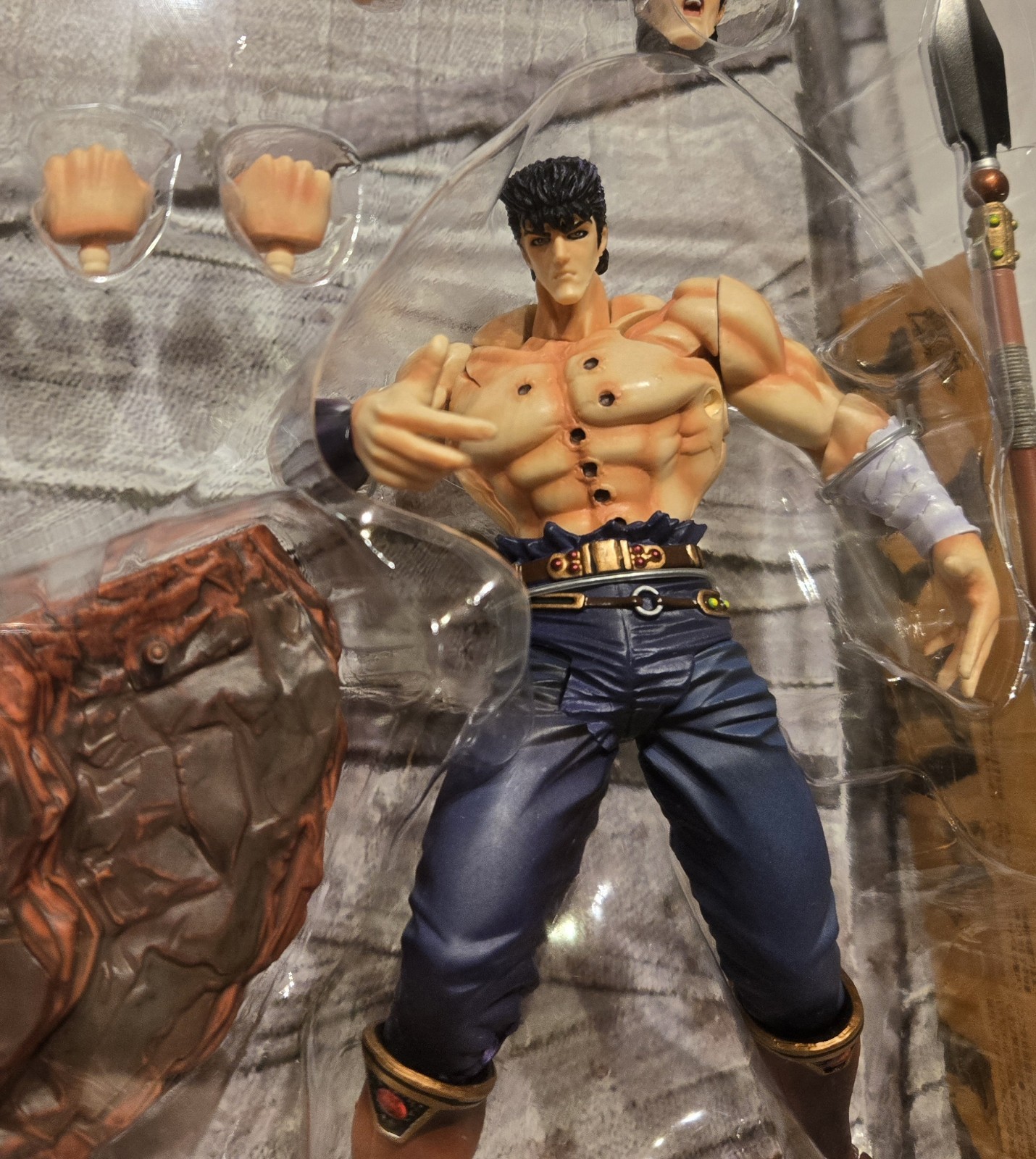 Fist of the North Star Kenshiro 200X Action Figure 6″ Kaiyodo Sealed NEW 2000