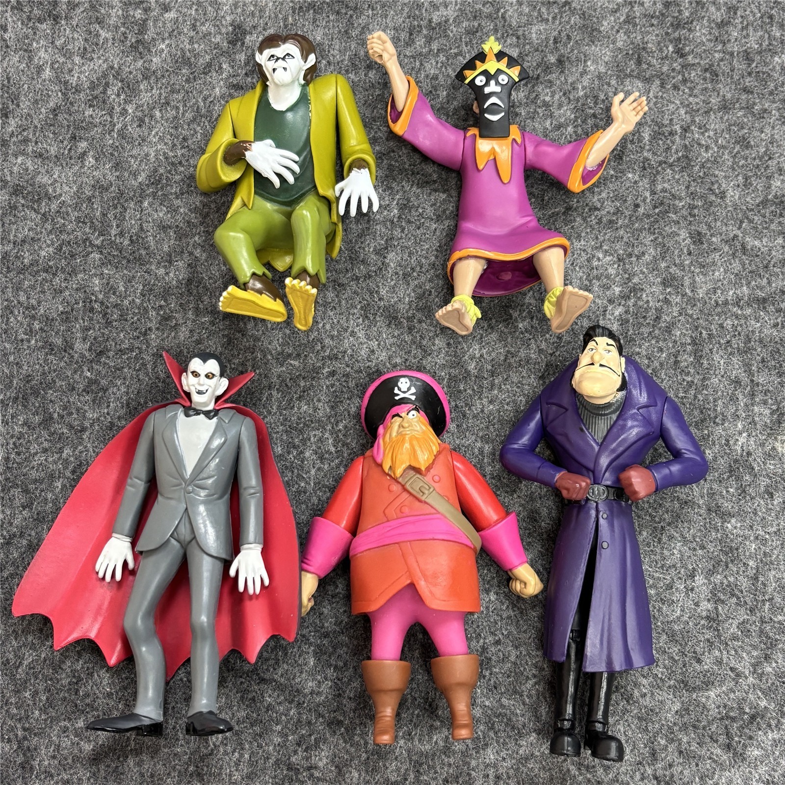 5Pcs Scooby-Doo 50th Anniversary Exclusive 5″ Figure Scooby Doo #K
