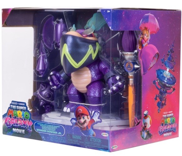 🔥PRE SELL SHIP 9/5🔥 The Super Mario Galaxy Movie 8” Chomping Wonder Bowser Jr.