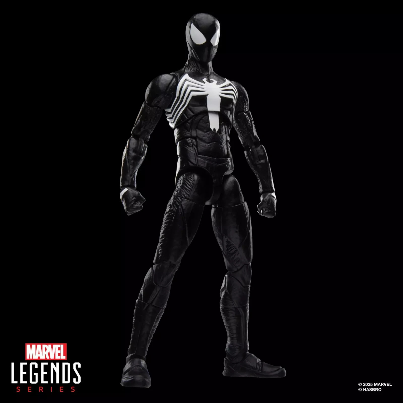HASBRO MARVEL LEGENDS SERIES GAMERVERSE SPIDER-MAN 2 PETER PARKER BLACK SUIT