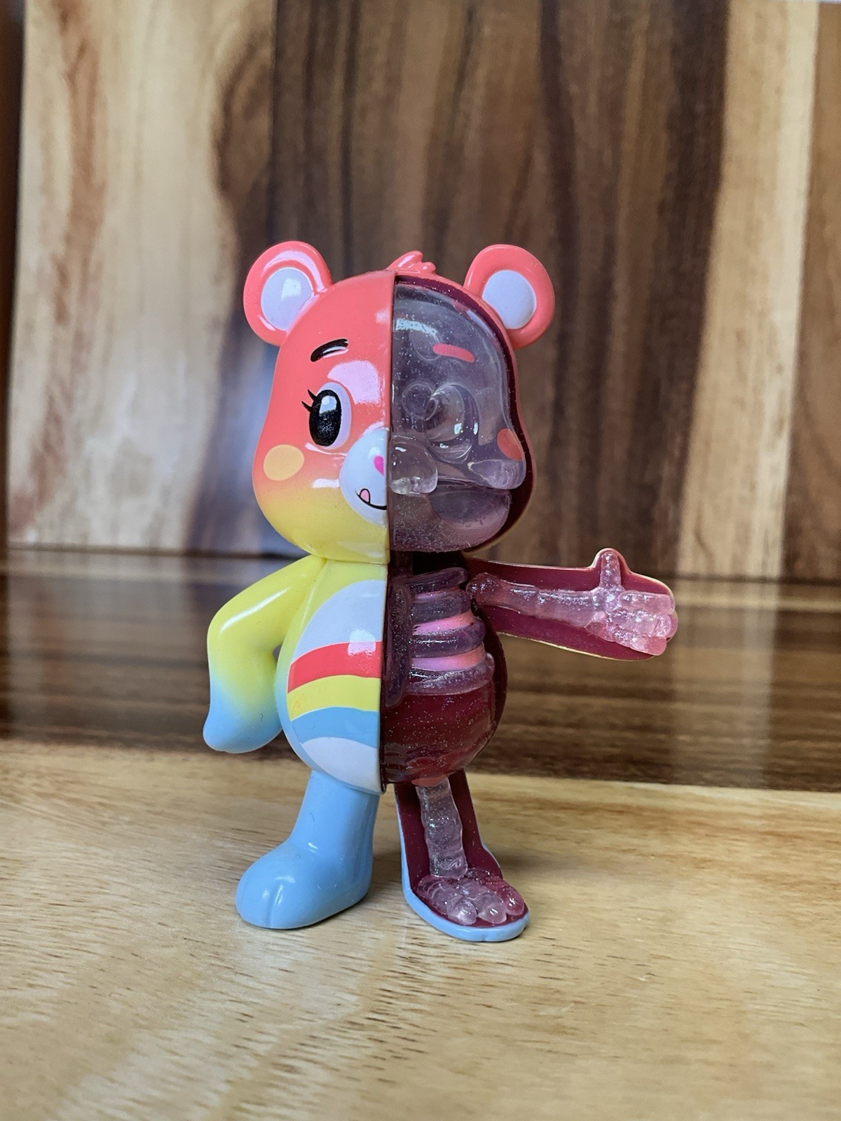 Mighty Jaxx Hidden Dissectibles Care Bears Cheer Bear Rainbow Burst Chase Ser 1