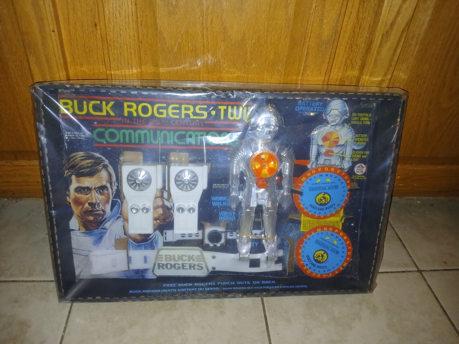 1979 Buck Rogers Twiki Robot Communications Set Sealed Mint NOS Beauty!