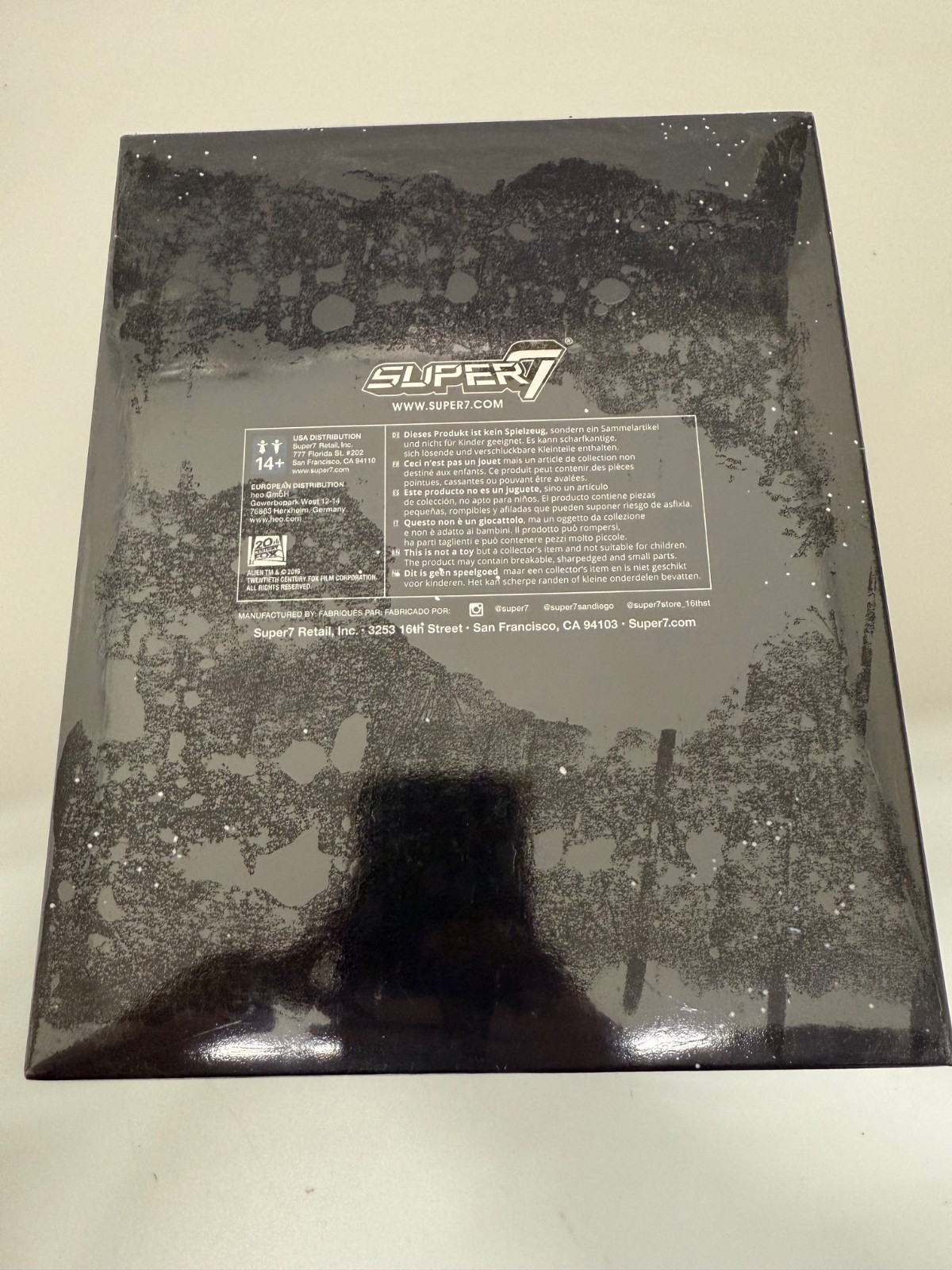 Alien Xenomorph Blind Box Case of 12 Series A-3 Super 7 Reaction FOUR VARIANTS