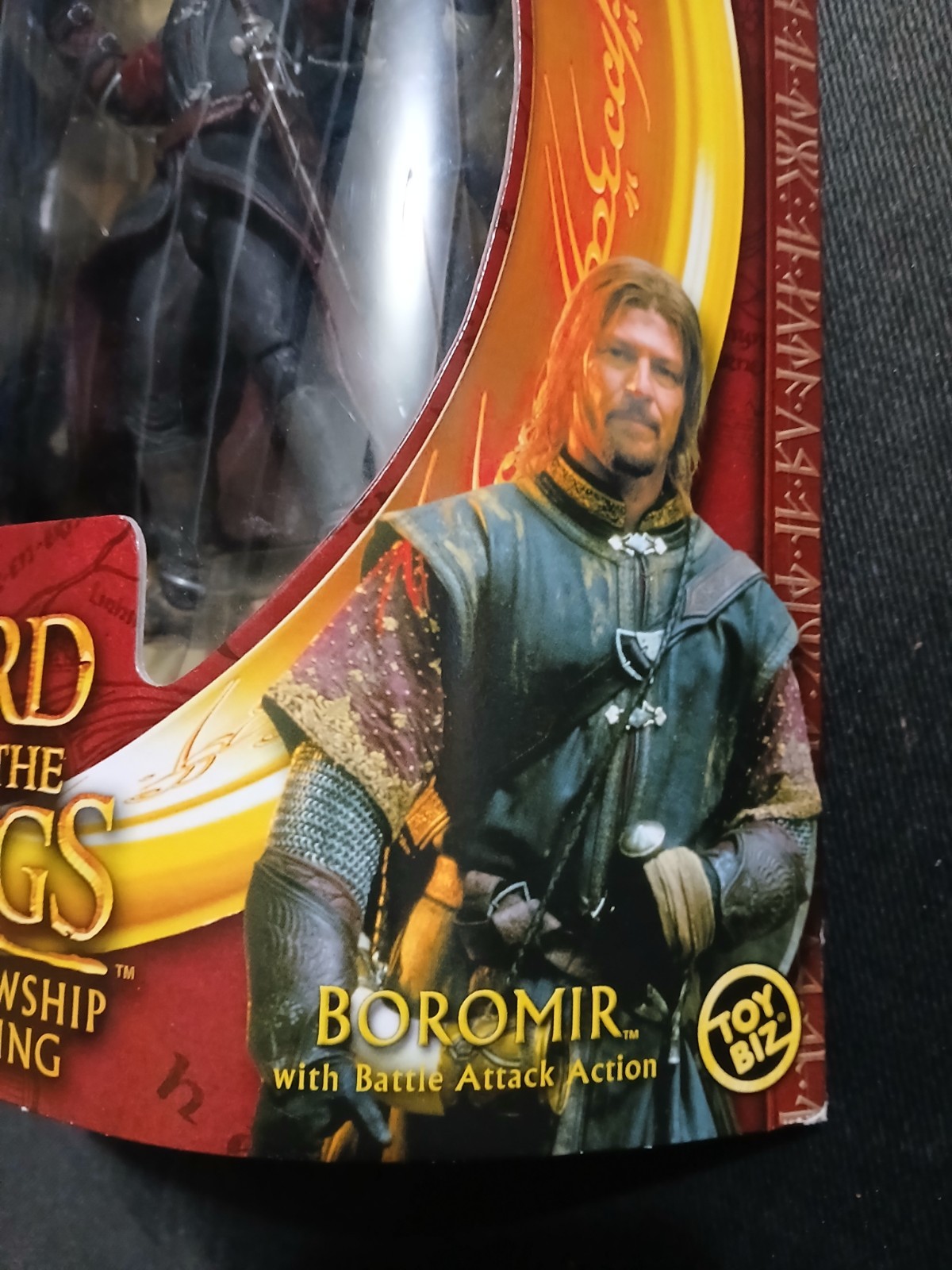 The Lord of the Rings FOTR Boromir “RED BOX” Action Figure ToyBiz