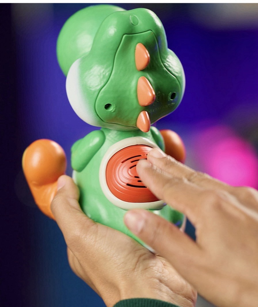 Super Mario Galaxy Movie, Hatchin’ Yoshi Interactive Yoshi Figure, For Ages 4 Up