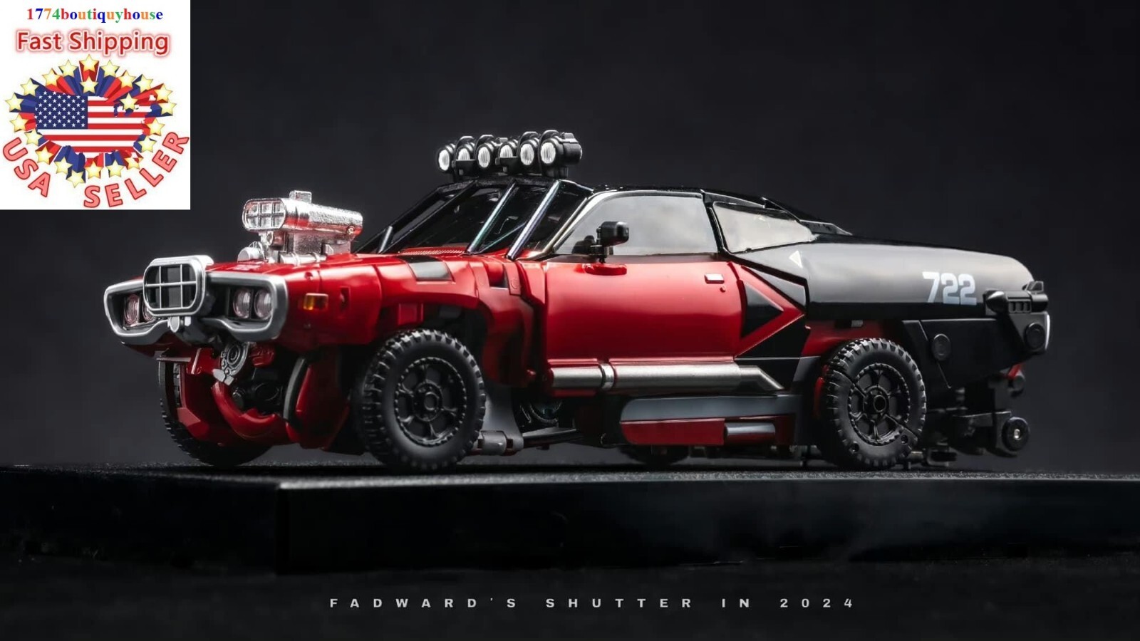 NEW BOX Metagate G-05 Red Fantasy Shatter Movie Version Transformer Autobot USA