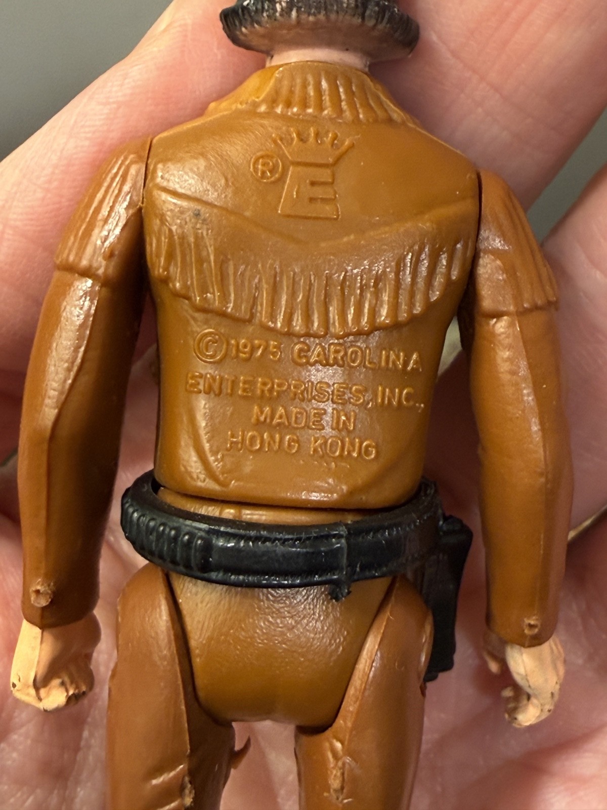 Vintage 1975 Excel Legends of the West Buffalo Bill Figure With Hat and Gun 4”