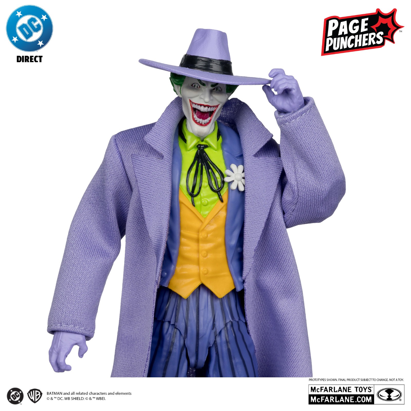 DC Direct The Joker (Page Punchers) 7-Inch Scale Action Figure (New) (In Stock)