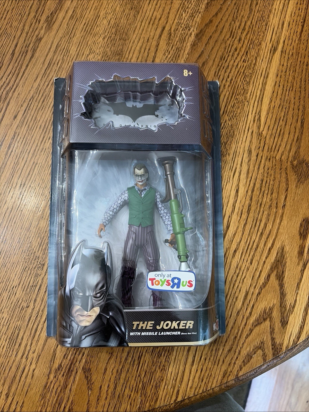 The Dark Knight-JOKER Action Figure + Missile Launcher Heath Ledger (P6168) NIB
