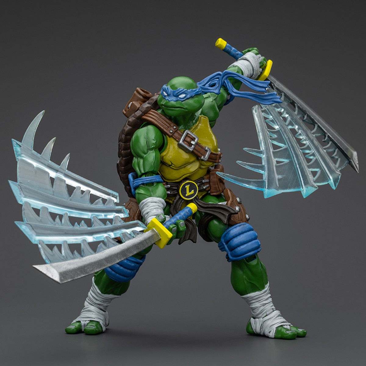 HIPLAY JOYTOY TMNT-Leonardo & Raphael 1:18 Action Figure