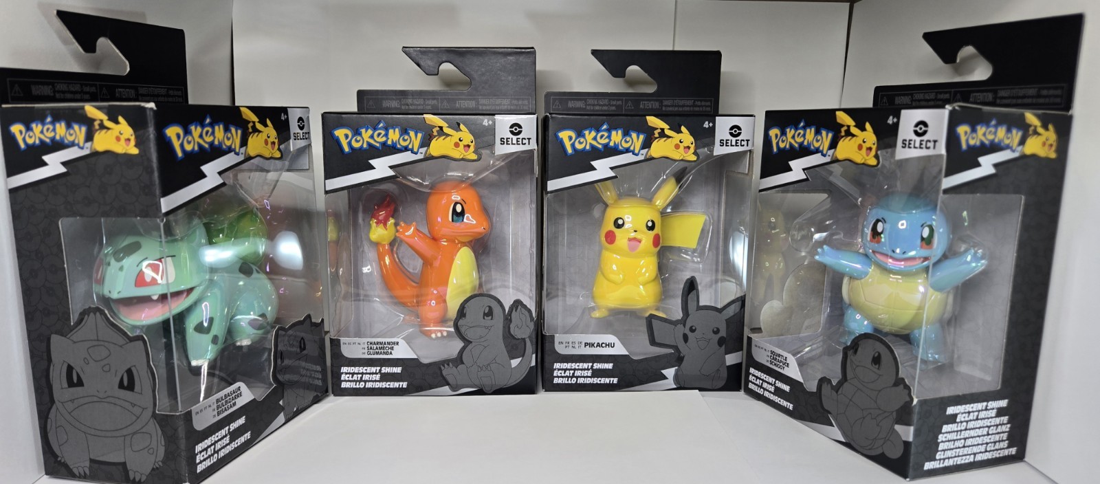 Jazwares Pokémon Select Series 1 Iridescent Shine Boxed Set Pikachu 4+ Figure