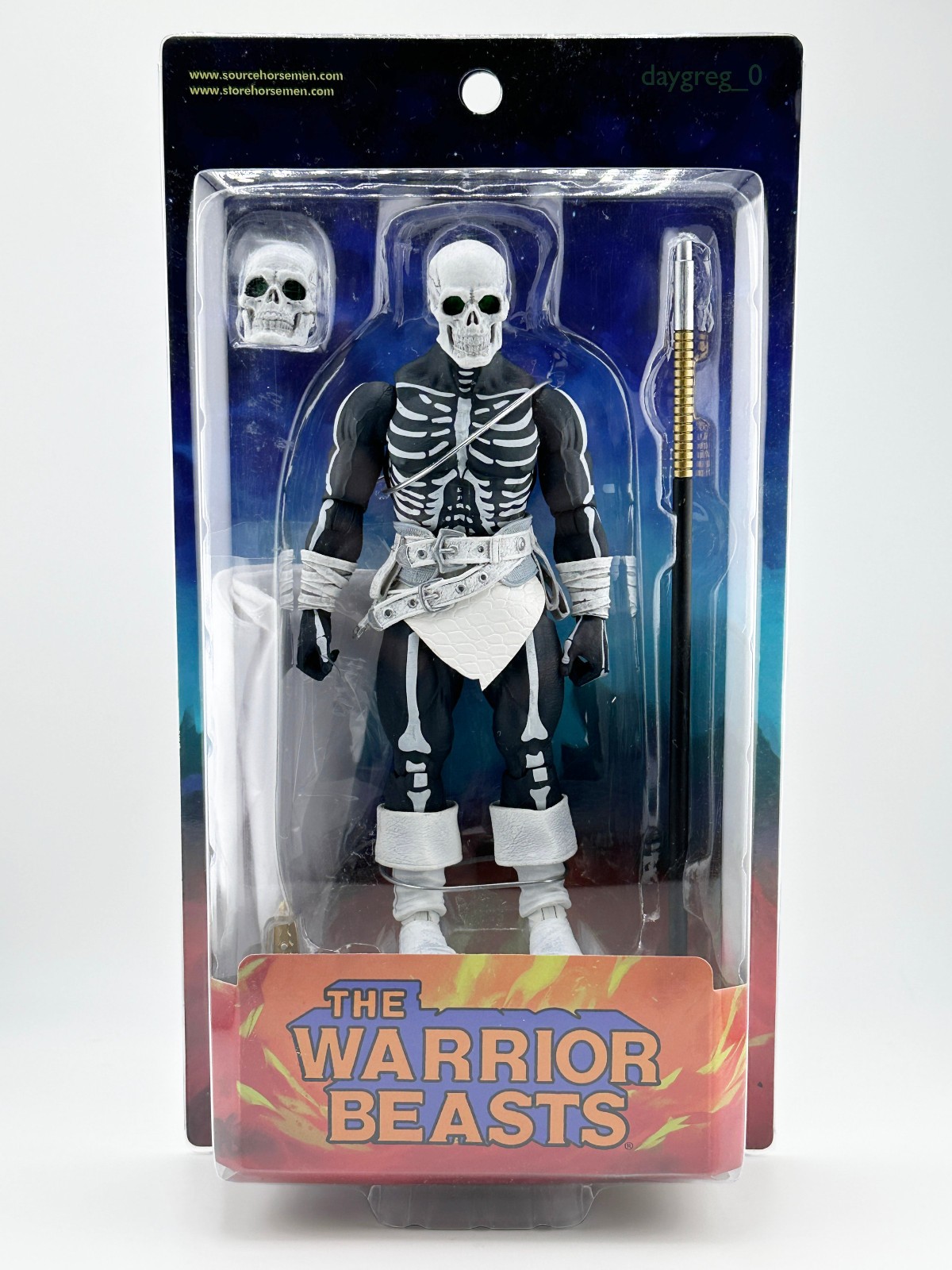 Mythic Legions Warrior Beasts Head Hunter Standard Edition Four Horsemen NiB