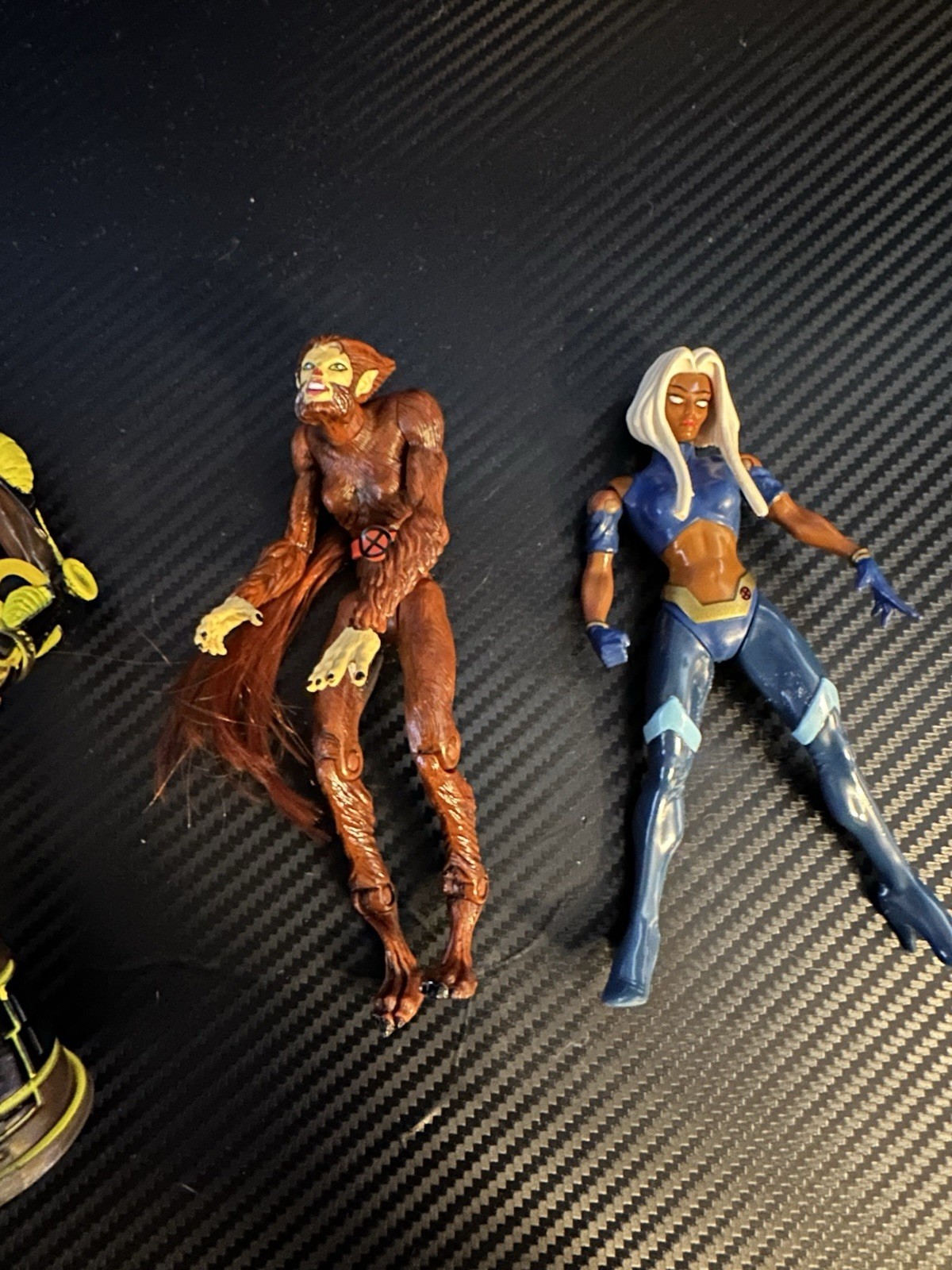 Lot Of 3 1998 Marvel Toy Biz X Men The New Mutants Warlock Storm And Wolfsbane
