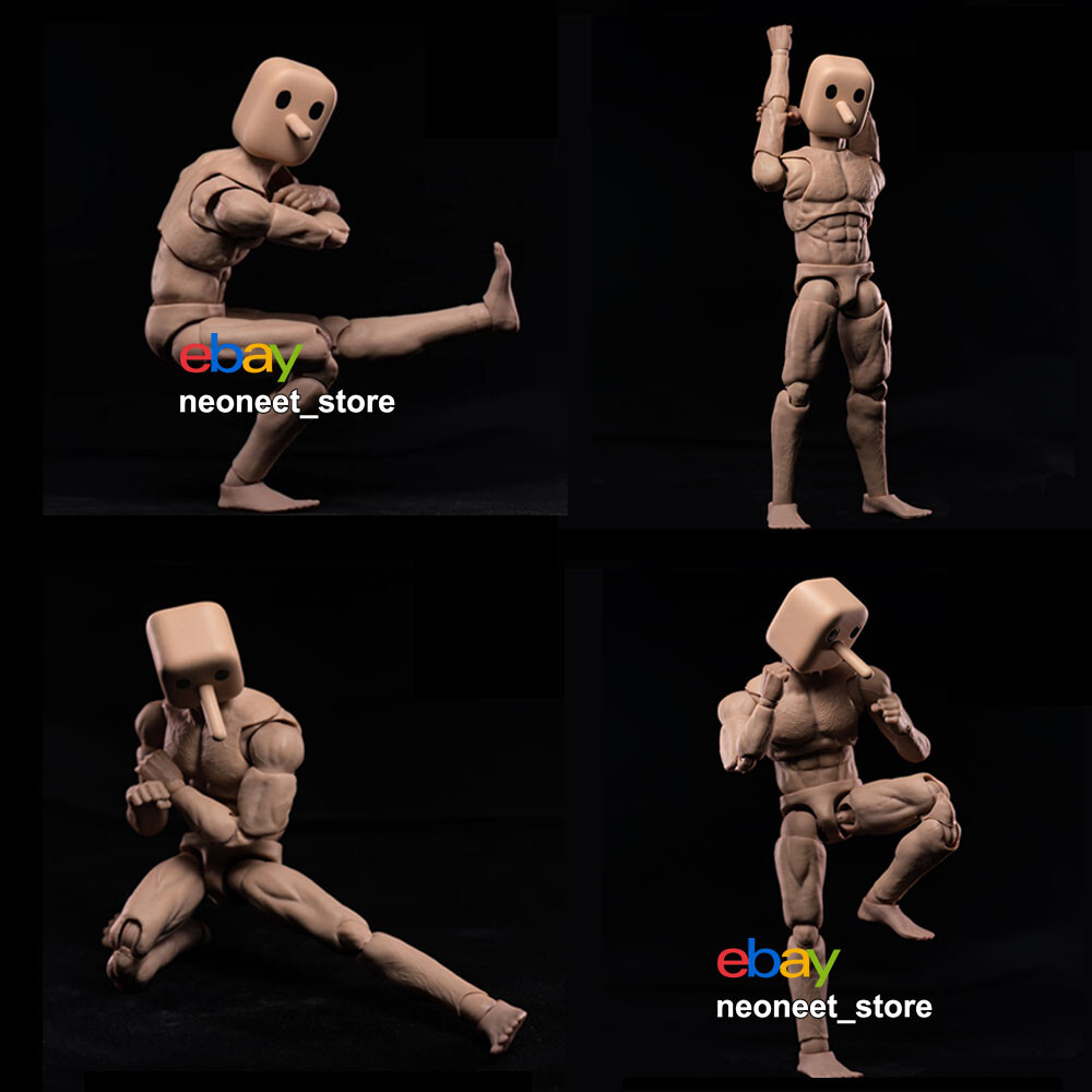 NT-02W: Nota Studio Notaman 1/12 Scale Male Base Body – Slim, Wide Shoulder Type